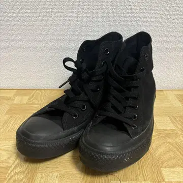 컨버스 올스타 하이컷 올 블랙