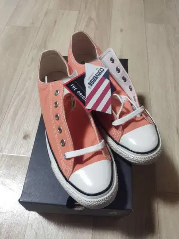 새상품 컨버스 오렌지 US 오리지널 26.5cm
