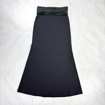 장 폴 고티에 슈퍼 롱 이소재 베어 탑 원피스 보라색