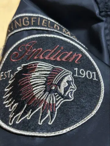 INDIAN MOTORCYCLE N-2B 플라이트 자켓