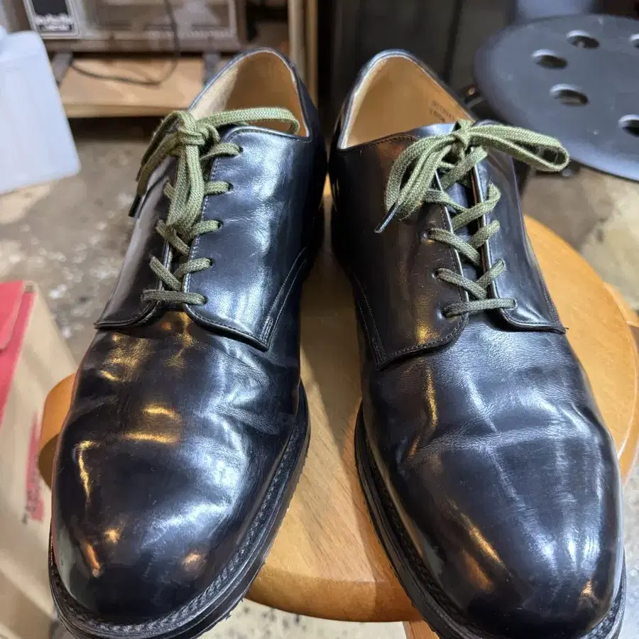 靴 80s service shoe by International Shoe C 280] U.S.N 80s Service Shoes #미해군단화,#해군단화,#서비스