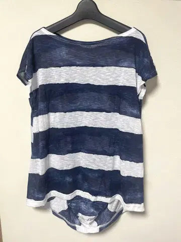 TSUMORI CHISATO 변형 보더 티셔츠 츠모리치사토 사이즈 2