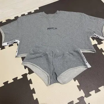 RVCA 그레이 셋업 S 사이즈