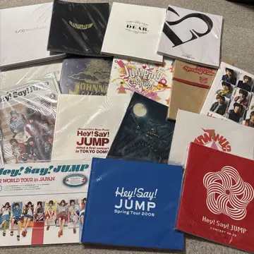 Hey! Say! JUMP 역대 투어 팜플렛