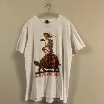 GRATEFUL DEAD 스컬 티셔츠 GILDAN