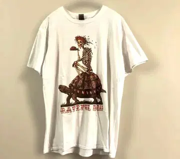 GRATEFUL DEAD 스컬 티셔츠 GILDAN