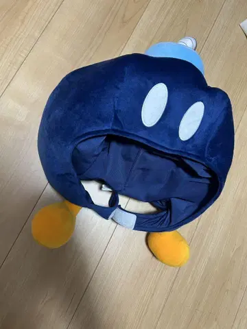 폭탄병 머리띠 네이비