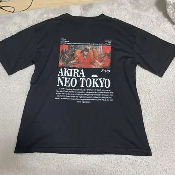 아키라 AKIRA NEO TOKYO 티셔츠 블랙