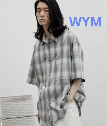 옴브레 체크 HS 셔츠
