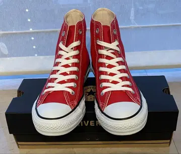 새상품급 CONVERSE ALL STAR HI 레드 26cm