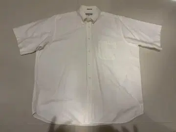INDIVIDUALIZED SHIRTS 반팔 버튼 다운 셔츠 화이트