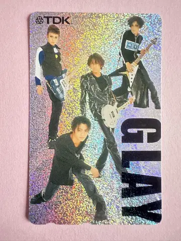 GLAY 홀로그램 카드 TDK