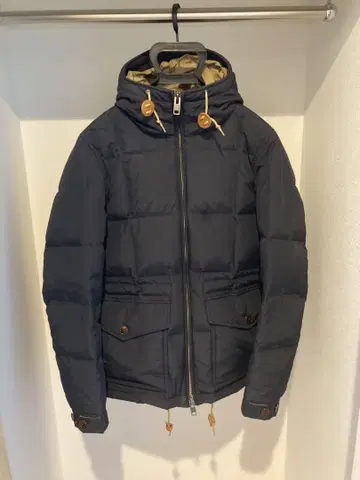 Beams 다운 자켓 후드 부착