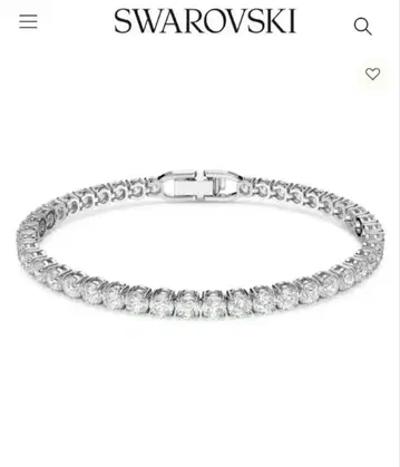 SWAROVSKI 테니스 디럭스 팔찌 스와로브스키