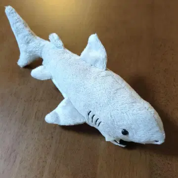 화이트 상어 봉제 인형 약 20cm