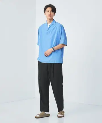 에코 폴리 올마이 1플리츠 이지 팬츠 S 사이즈