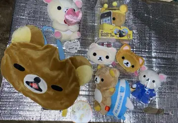 리락쿠마 봉제 인형 세트