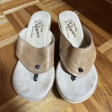 아일랜드 슬리퍼 웨지 힐 6cm