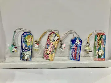 헬로키티 네즈케 스트랩 야마구치 한정 4종 세트