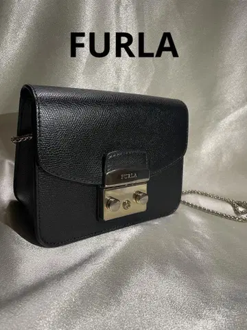 FURLA 훌라 메트로폴리스 블랙 숄더백 핸드백 2way