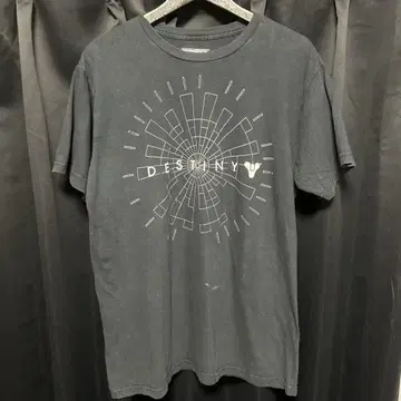 Destiny 그래픽 티셔츠 XL 블랙