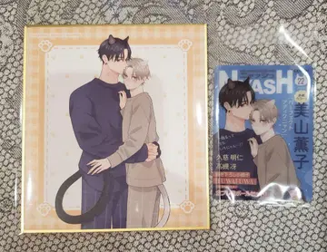 GUSH cafe de NYASH 미야마 카오리코 색지 카드