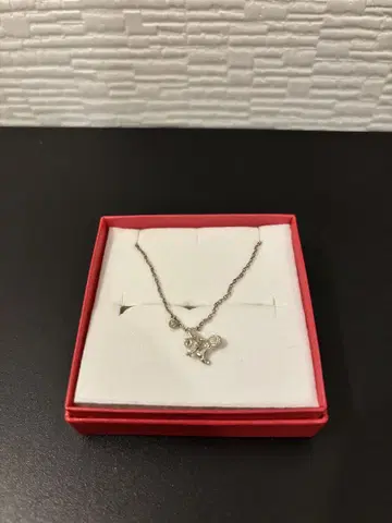톰과 제리 목걸이 실버