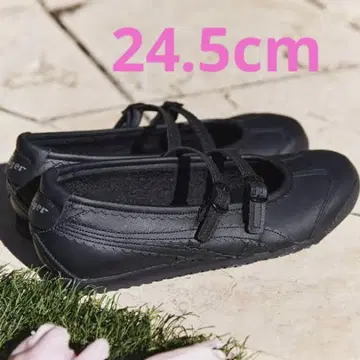 오니츠카타이거 우먼 멕시코 66 TGRS 블랙 24.5cm