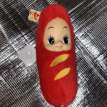 소시지 코스튬 큐피 봉제 인형