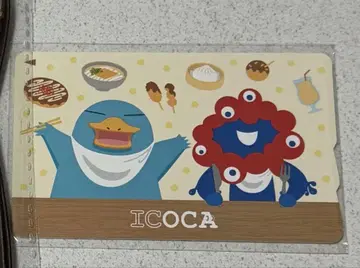 만국박람회 회장 한정판 기념 ICOCA 미야쿠미야쿠 이코짱