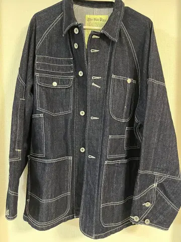 SSZ 22AW MULTI PCOVER 멀티 포켓 데님 커버올