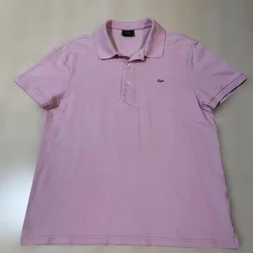 라코스테 피케 셔츠 반팔 핑크 사이즈 4 남성용 LACOSTE