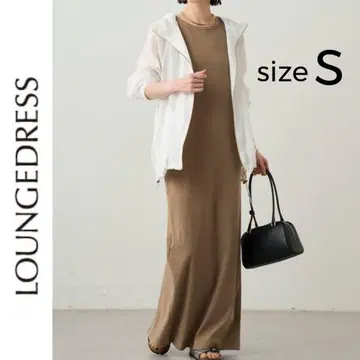 새상품 Loungedress 슬리브리스 컷 원피스 라운지 드레스 베이 S