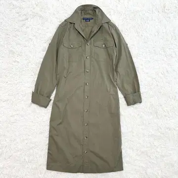 랄프 로렌 RALPH LAUREN 셔츠 원피스 A 라인 긴팔 M
