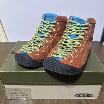 KEEN 제이퍼 트레일 US 6.5 러스트/블루