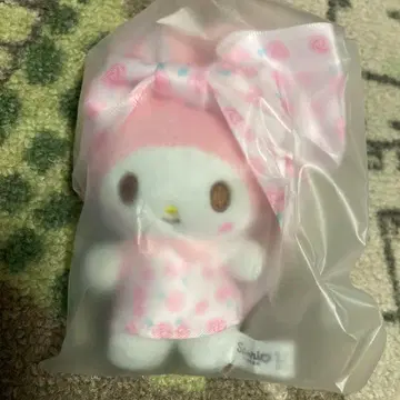 마이멜로디 리본 공주 봉제 인형 키링