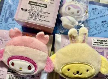 치이카와 산리오 시크릿 플로키 마스코트 시크릿 헤어 클립