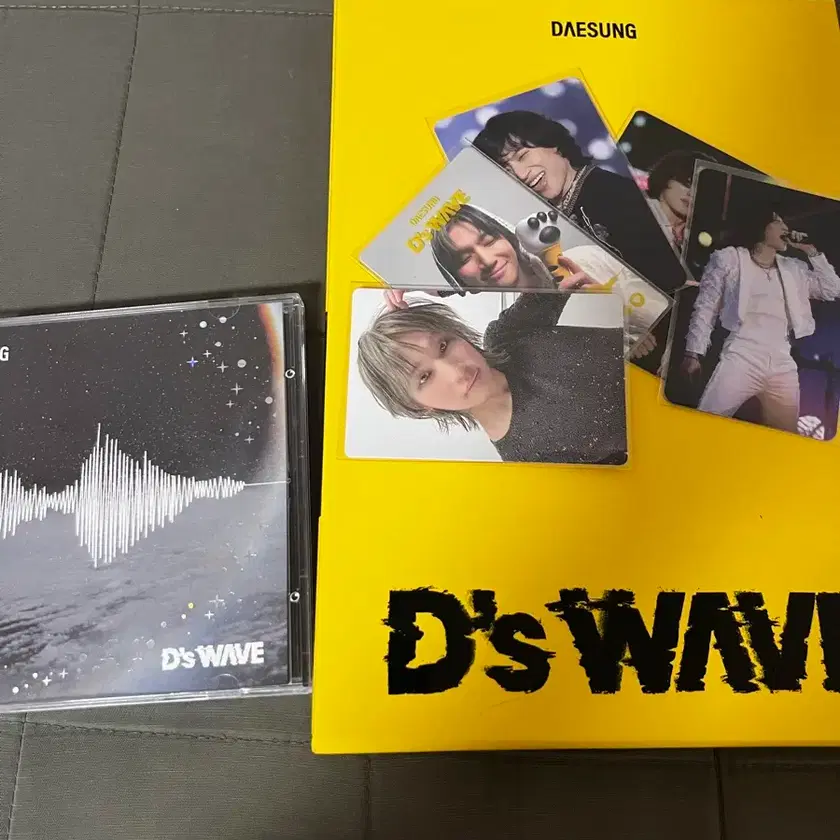 Daesung D. Wave Yellow & Black #대성,#빅뱅대성,#빅뱅,#대성포카,#강대성 on Bunjang ...
