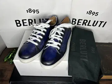 박스 포함 컨디션 최상 Berluti 플레이 타임 스크릿 가죽 스니커즈