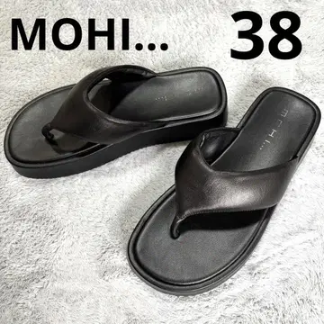 MOHI 모히 통굽 플립플랍 38 블랙