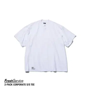 Flesh Service 2-PACK CORPORATE TEE 화이트 L