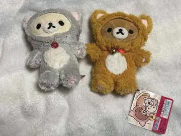 리락쿠마 코리락쿠마 매달린 봉제 인형 고양이
