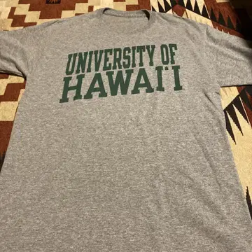 University of Hawaii 티셔츠 그레이 마노아 캠퍼스