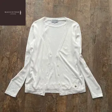 새상품급 매킨토시 런던 앙상블 가디건 세탁 가능 삼양상회