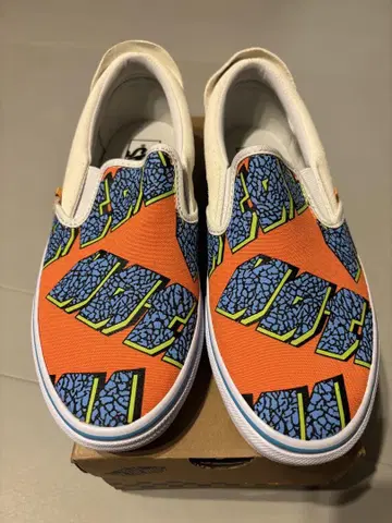 Vans Slip-On 7H 오렌지/파랑