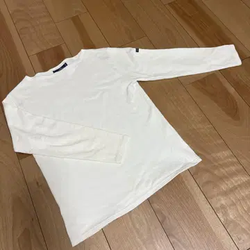 세인트제임스 화이트 긴팔 티셔츠