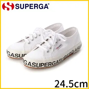 새상품 스페르가 SUPERGA 2750 스니커즈 화이트 24.5cm