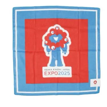 EXPO 2025 공식 마쿠마쿠 손수건 레드