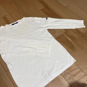 세인트제임스 화이트 긴팔 티셔츠
