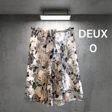 23구 DEUX 온워드 카시야마 스커트 꽃무늬